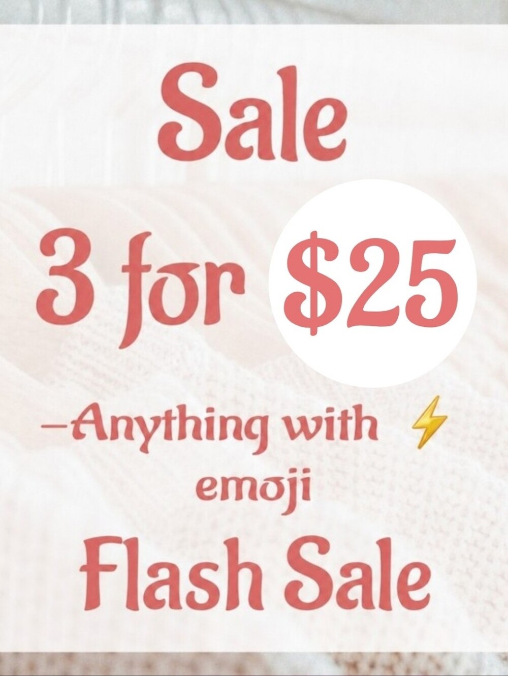 ⚡️Flash Sale⚡️